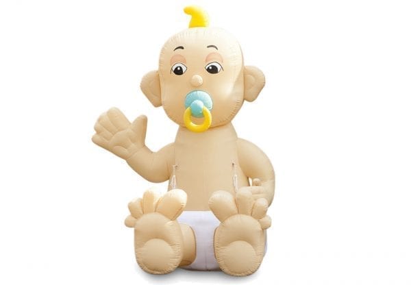 Inflatable Zittende baby