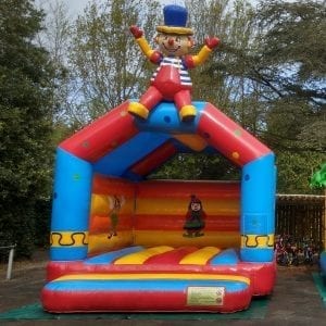 Springkussen 'zittende clown'