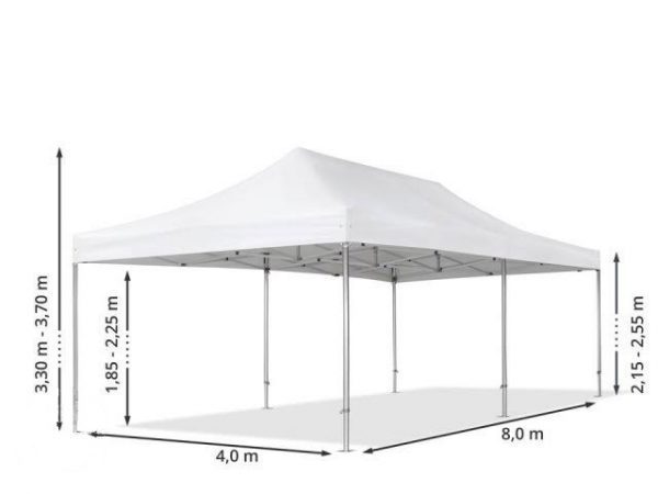 Easy Up partytent 4x8m